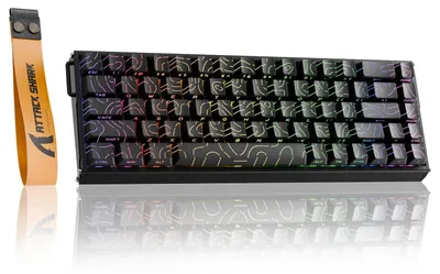 Productafbeelding van Gaming Toetsenbord Wired Aluminium - Magnetische Hall-Effect Schakelaars - 60% Compact - RGB Verlichting