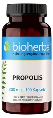 Obrázok produktu pre Propolis 300 mg – 100 kapsúl – Bioherba