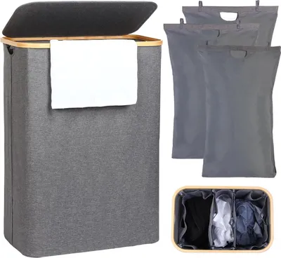 Produktbild von Wasmand mit Deckel 160 L - Grau