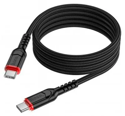 Obrázok produktu pre HOCO kábel typu C na typ C PD QC 3A 60W X59 1 m čierny