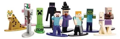 Produktbild von Jada Toys Minecraft Nano Mystery Figur 4cm Metall Sammler 1 von 13 ab 3 Jahre