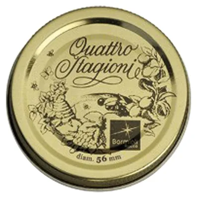Produktbild von 3x Bormioli Rocco Schraubdeckel „Quattro Stagioni“, Ø 56 mm, 6 Stück