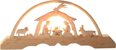 Produktbild von Schwibbogen beleuchtet, für Puppenhaus