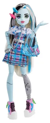 Zdjęcie produktu dla Mattel - Lalka Monster High Frankie Stein Day Out