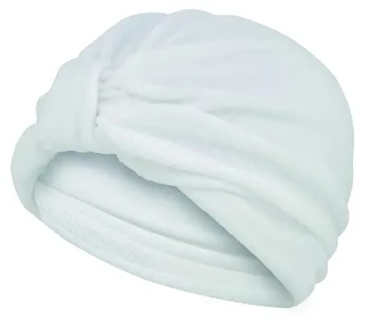 Produktbild von Fashy Damen Après- & Saunahaube aus Frottee, weiß, 3821