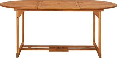 Immagine prodotto di vidaXL Tavolo da pranzo da giardino 180x90x75 cm in legno massiccio di acacia