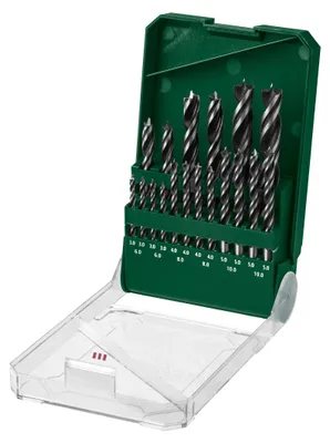 Produktbild von PARKSIDE® HSS- / Holz- / Steinbohrersatz (Holzbohrer 18tlg.)