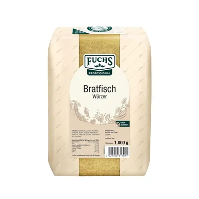 Produktbild Fuchs Professional Bratfisch Würzer zum braten von Fisch 1000g
