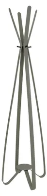 Produktbild von Modi Eight Garderobenständer grau (167 x 45 x 45 cm) I eleganter Kleiderständer aus robustem Stahl mit 4 Garderobenhaken I platzsparende Garderobe im schlichten Design