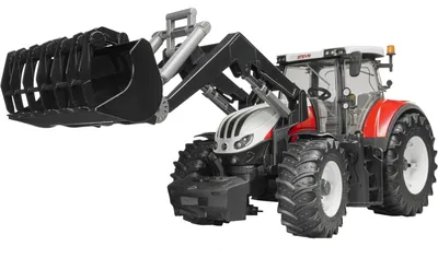 Obrázek produktu pro bruder Steyr 6300 Terrus CVT s čelním nakladačem, model vozidla