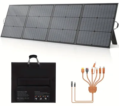 Zdjęcie produktu dla Składany panel słoneczny - Przenośny panel słoneczny - Panel słoneczny - Mobilny panel słoneczny - Moc 200W