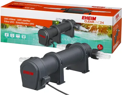 Produktbild von EHEIM CLEAR UVC Klärer 24 Watt, 496x178x160 mm zur Algen- und Keimbekämpfung