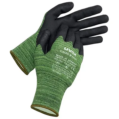 Produktbild von uvex Schutzhandschuh C500 M foam grün Gr. 7