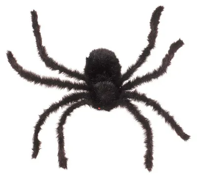 Produktbild von WIDMANN Riesige haarige Spinne biegsam schwarz 75cm