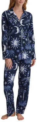 Produktbild von CALIDA Cosy Nights Pyjama Damen Dark Sapphire 40-42