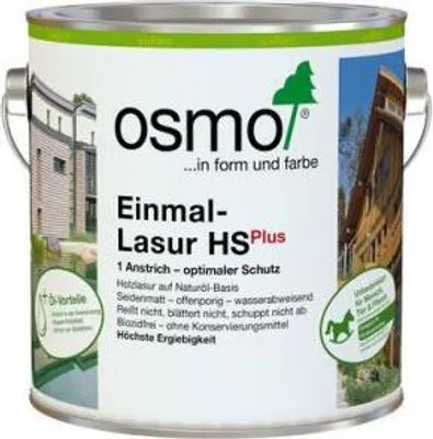 Produktbild von Osmo Einmal-Lasur HS Plus Ebenholz 2,50 l - 11101275