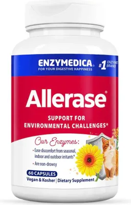 Immagine prodotto di Enzymedica Allerase 60 capsule 17233