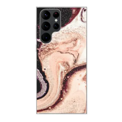 Produktbild von MuchoWow® Handyhülle Schutzhülle Hülle für Samsung Galaxy S22 Ultra Marmor - Mineralien - Naturstein Silikon Softcase Handy Hülle - Abbildung