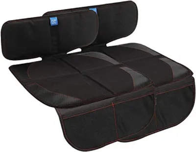 Obrázok produktu pre Chránič autosedačky 2 kusy, vodotesný, hrubé polstrovanie, pre detskú autosedačku