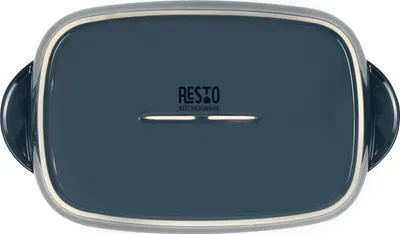 Image de Resto Rechteckige Backform (grau, 230x66x386 mm, Keramikform, spülmaschinenfest)