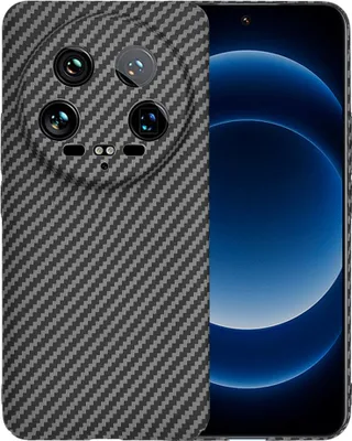 Produktbild von Techsuit Carbonite FiberShell Back Cover Hülle für Xiaomi 14 Ultra - Schwarz