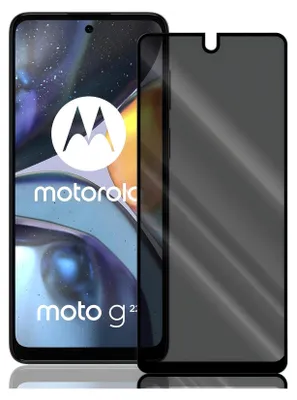 Produktbild von Anti Spy Panzer Folie für Motorola Moto G22 Privacy Displayschutzfolie Sichtschutz Glasfolie Schutzglas