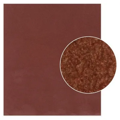 Produktbild von Plottermarie Plotterfolie Premium Flockfolie mit samtiger Oberfläche – Plotterfolie für Textildruck, T-Shirts, Baumwolle, Polyester & Mischgewebe 32 x 50 cm - 530 Brown