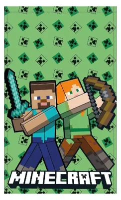 Produktbild von Minecraft Battle Handtuch, Gesichtstuch 30x50cm