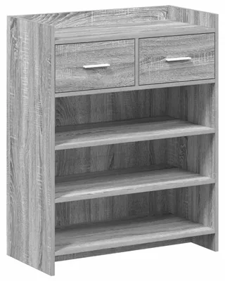 Immagine prodotto di vidaXL Scarpiera Grigio Sonoma 73,5 x 36 x 92 cm in materiale derivato dal legno