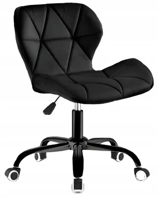 Zdjęcie produktu dla Fotel obrotowy biurowy krzesło ergonomiczne na kółkach do biura welurowe