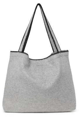 Produktbild von Studio Noos Mom Bag - Wool Look - Grey | Wickeltaschen