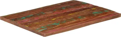 Zdjęcie produktu dla vidaXL Blat 100x80x2,5 cm prostokątny z litego starego drewna