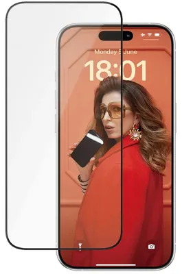 Immagine prodotto di PanzerGlass ® Proteggi Schermo in Vetroceramica iPhone 15 Pro | Adattamento Ultra Ampio con EasyAligner con EasyAligner