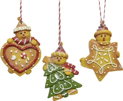 Produktbild von Kaemingk Weihnachtshänger Lebkuchen