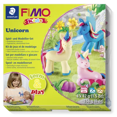 Immagine prodotto di STAEDTLER® 8034 19 LY Set Mod.massa Fimo kids F&P Unicorn