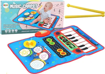 Produktbild von Musikmatte 2In1 Interaktive Percussion Piano Sticks