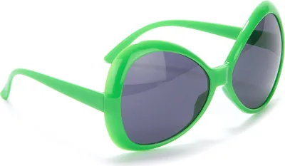 Produktbild von Disco-Brille Party-Brille grün