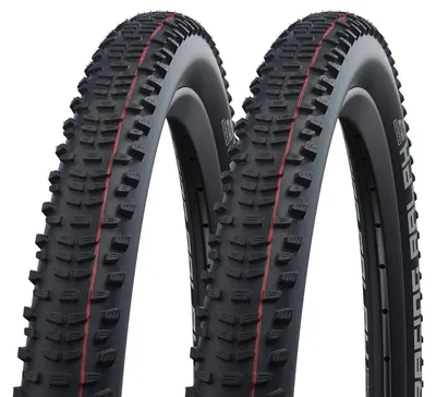 Produktbild von 2x Schwalbe Racing Ralph 57-584 SuperGround Faltreifen 27.5x2.25 Fahrradreifen