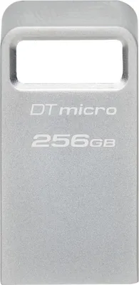 Obrázok produktu pre KINGSTON 256GB DataTraveler Micro 200MB/s Metal USB 3.2 Gen 1