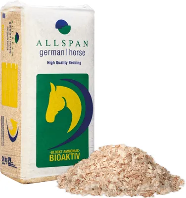 Produktbild von Allspan German Horse Holzspäne Bioaktiv 24kg