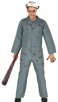Produktbild von Halloween Herren Kostüm "Psycho" für Jugendliche | 14.16 Jahre Größe: 14 - 16 Jahre (171 cm)