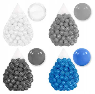 Produktbild von Bälle Für Bällebad 7 cm - 200 Stück - Bunte Babybälle Plastikbälle Baby Spielbälle | TUPPI