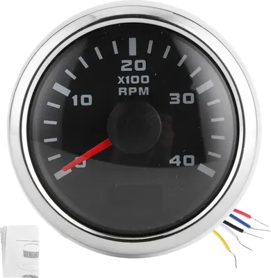 Obrázok produktu pre Digitálny tachometer 52mm 4K otáčkomer LCD vodotesný pre auto jachty motocykel