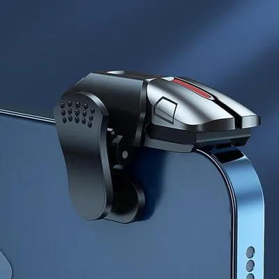 Produktbild von PUBG Mobile Controller mit 4 Triggern – Kompatibel mit Android-, iPhone- und iOS-Mobiltelefonen
