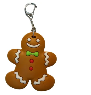 Produktbild von Lebkuchenmann Schlüsselanhänger Miniblings Anhänger Schlüsselring Lebkuchen Keks