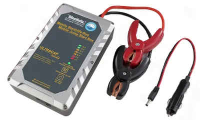 Zdjęcie produktu dla Mobilna skrzynka rozruchowa Jump Starter ULTRACAP MSB300A 300A na superkondensatorach, do benzyny 3L diesel 2L, 12V, -40°C do +65°C