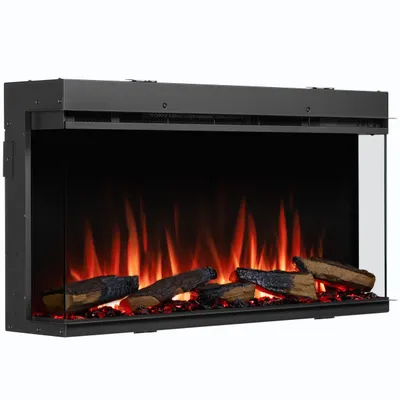 Produktbild von Elektrokamin Einbaukamin BALDERIA Athena 36 – Heizung bis 1500 W, schwarz