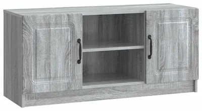 Zdjęcie produktu dla Szafka pod telewizor vidaXL, szara Sonoma, 102 x 34,5 x 47 cm, materiał drewnopochodny