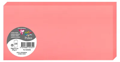 Image de Pack de 25 cartes doubles Pollen,