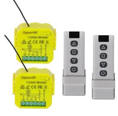 ZigBee Rolladenschalter für elektrische Rollläden, Alexa, Timer